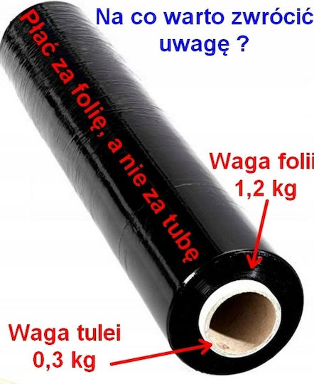 Stretch Film Handheld 1.5 Kg Gross 50cm 23µ 10 Pcs