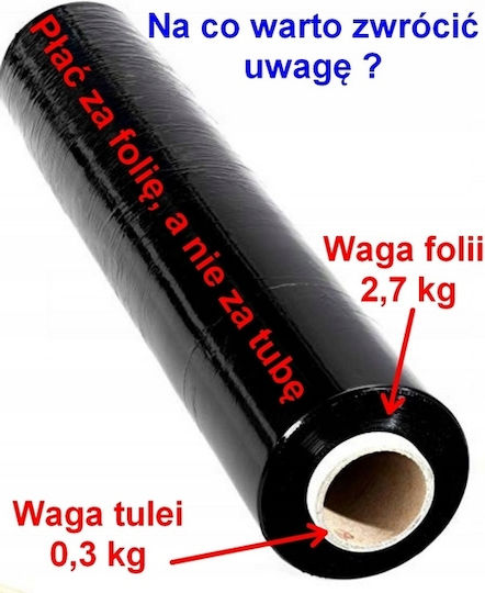 Stretchfolie Handbuch 3 Kg Brutto 50cm 23µ 10 Stück