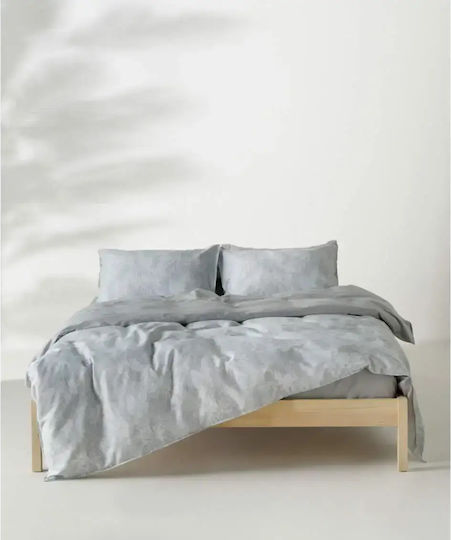 Kentia Solaya Set Pillowcases Oxford Gray 50x70cm