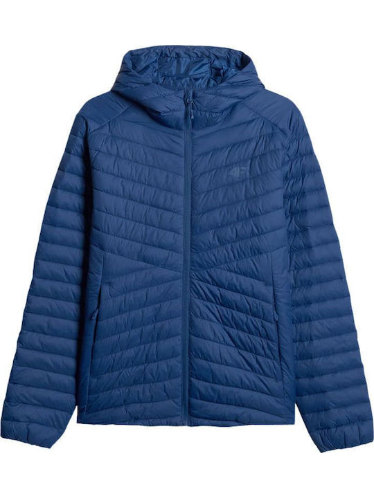 Μπουφάν Αδιάβροχο και Αντιανεμικό Navy Blue