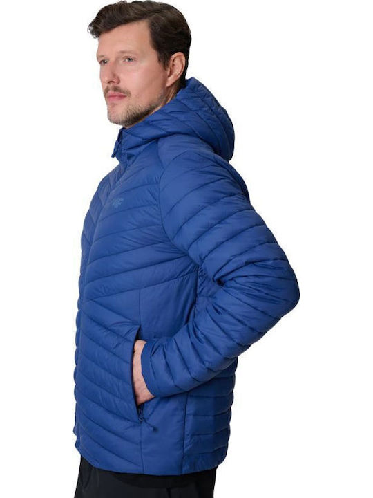 Μπουφάν Αδιάβροχο και Αντιανεμικό Navy Blue