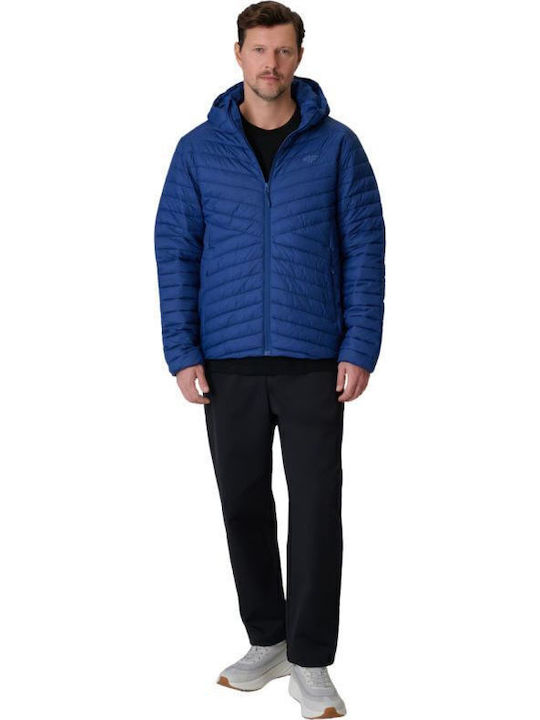 Μπουφάν Αδιάβροχο και Αντιανεμικό Navy Blue