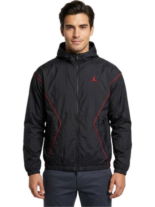 3 σε 1 Χειμωνιάτικο Μπουφάν Bomber Αντιανεμικό Black