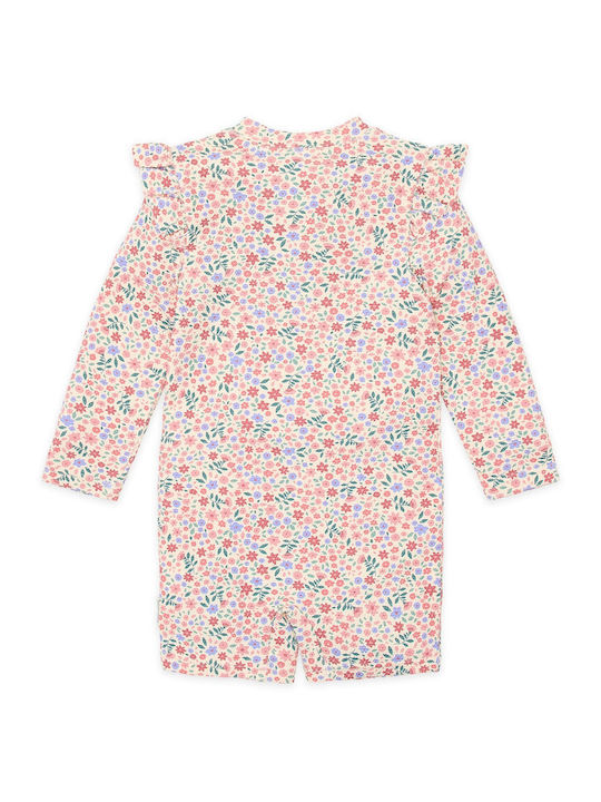 Little Dutch Kids Swimwear One-Piece with Long Sleeve Dreamy Flowerfield