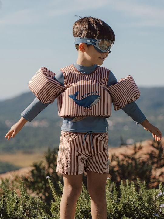 Little Dutch Παιδικό Μαγιό Βερμούδα / Σορτς Ocean Brown Stripes