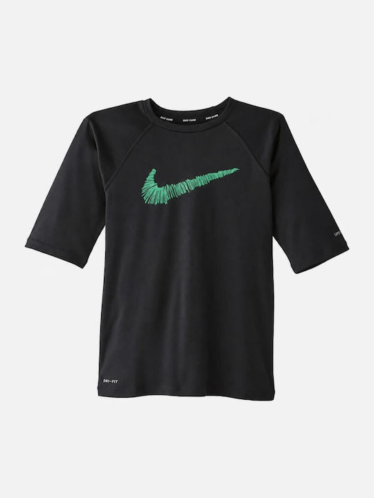Nike Hydroguard Детски Костюм За Баня Блуза Черен