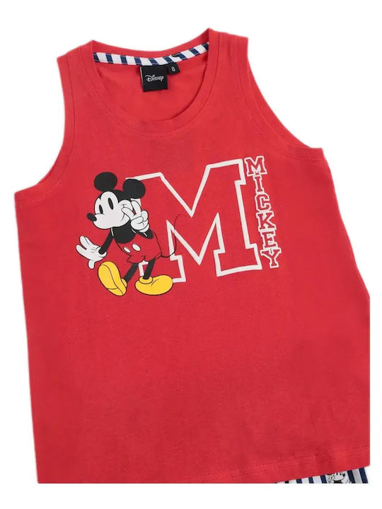 Admas Παιδική Πιτζάμα Κόκκινο Mickey