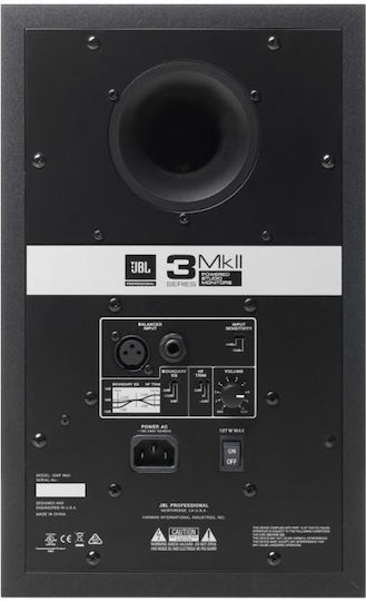 JBL 306p Mkii JBL Studio-Monitor-Lautsprecher Stück Schwarz