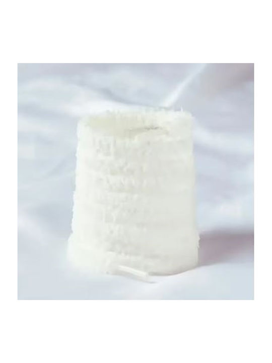 Set 2 Plush Flauschige Schnürsenkel 120 Cm Weiße