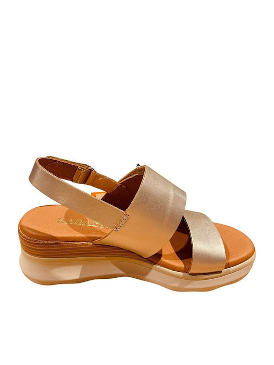 Sommer Damenplattformen Goldene