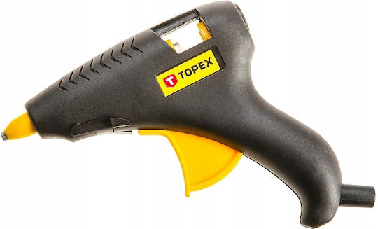 Topex Пистолет За Горещо Лепене 10W За Силиконови Пръчки 8mm