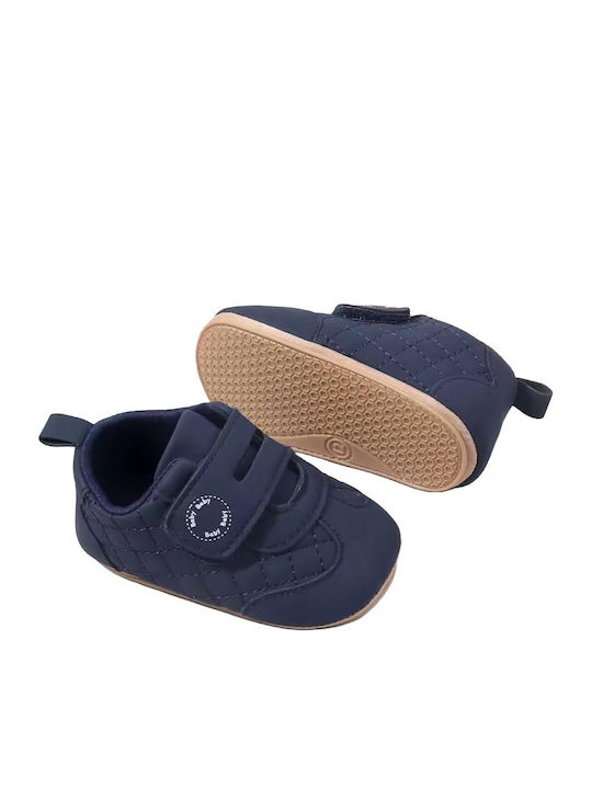 Childrenland Βρεφικά Sneakers Αγκαλιάς Μπλε