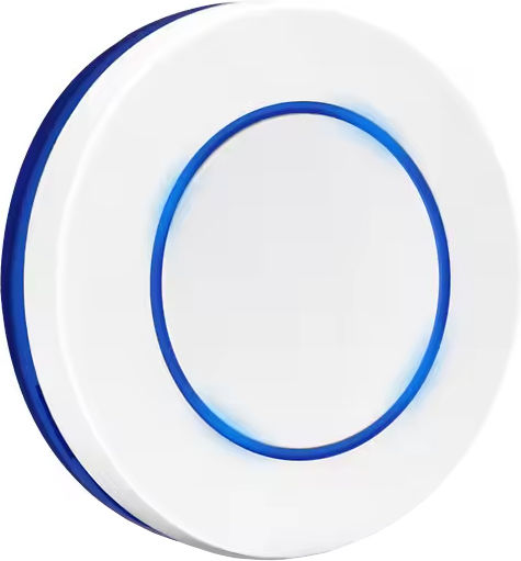 Round Wireless Switch Rf 433mhz Wireless Control Compatible Tuya Smart Life Alexa Google Home