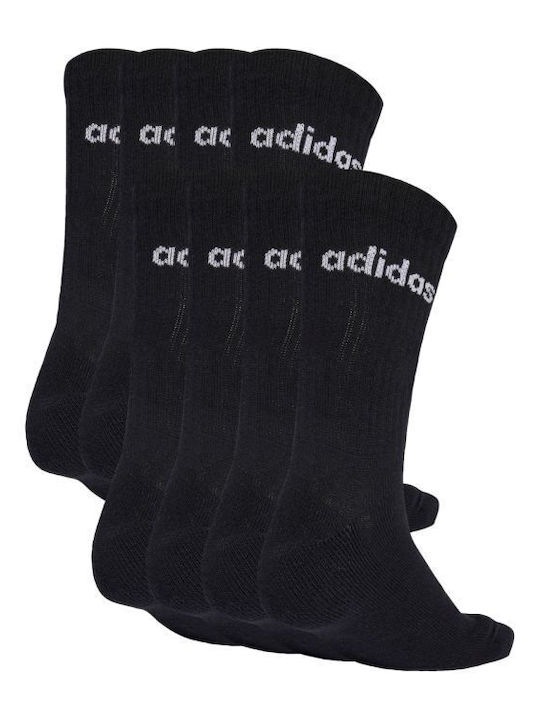 adidas Linear Crew Αθλητικές Κάλτσες Μαύρες