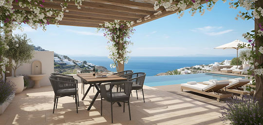 Garten- und Outdoor-Möbelsets Speisesaal Regalia 5 Stück Regalia mit Kissen