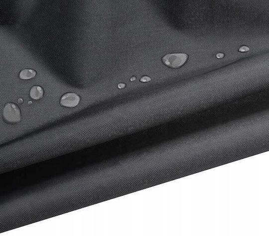 Grill Cover Gray with UV Protection 122x61x147cm