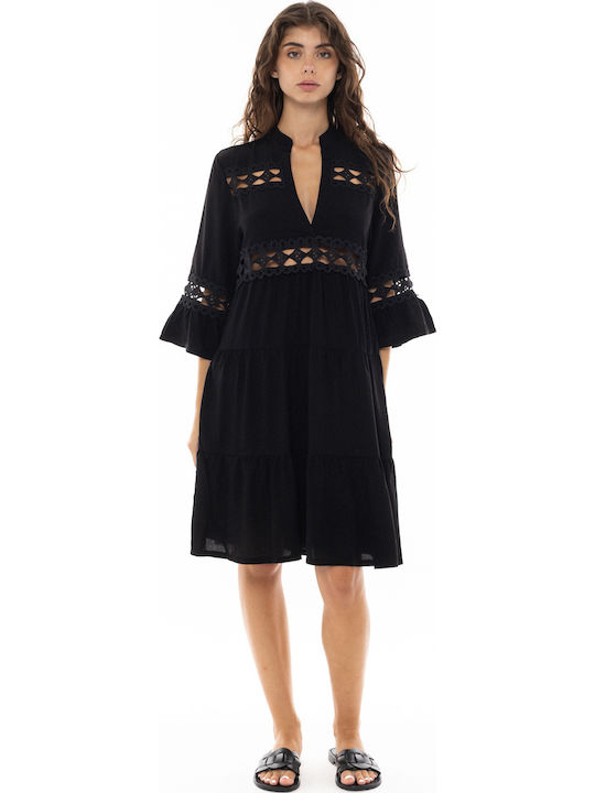 Pink Label Damenbademode Kleid Yacht Blau