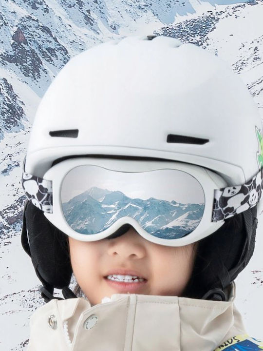 Qunature Ski & Snowboard Kids Mask Black with Lens in Black Colour
