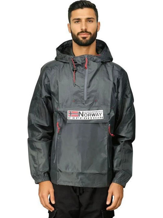 Geographical Norway WW4243H Ανδρικό Μπουφάν για Σκι & Snowboard Γκρι
