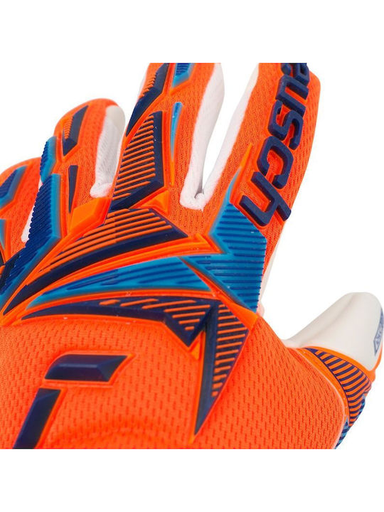 Reusch Attrakt Freegel Ръкавици За Вратари Детски Оранжеви