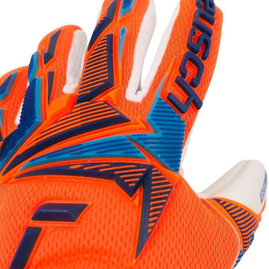 Reusch Attrakt Freegel Goalkeeper Gloves Kids Orange