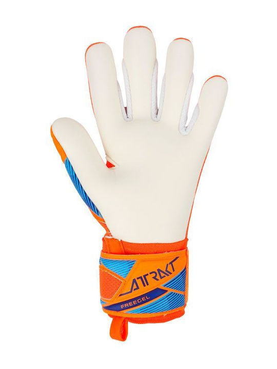 Reusch Attrakt Freegel Ръкавици За Вратари Детски Оранжеви