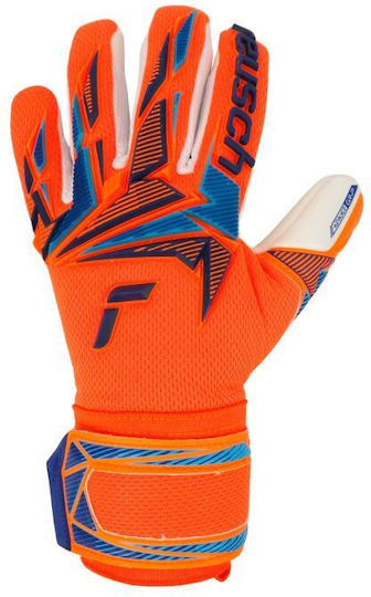 Reusch Attrakt Freegel Goalkeeper Gloves Kids Orange