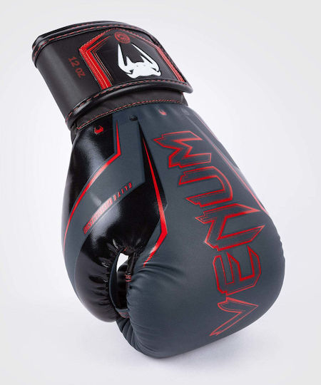 Venum Elite Evo Boxing Gloves for Competition Black