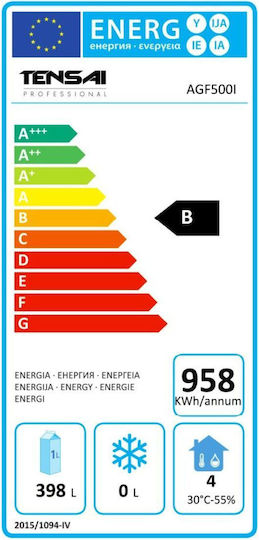 Alfa Frost Frigider Pentru Băuturi Back Bar 470lt Înălțime 82xLățime 150xAdâncime 67cm