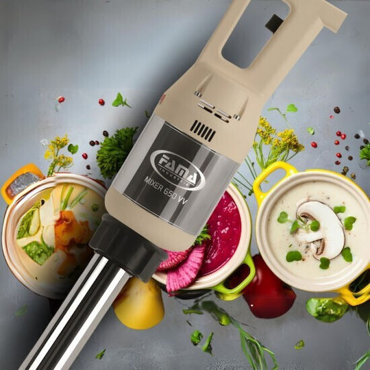 ICS FM Commercial Hand Blender with Shaft 130mm and Power 487.5W