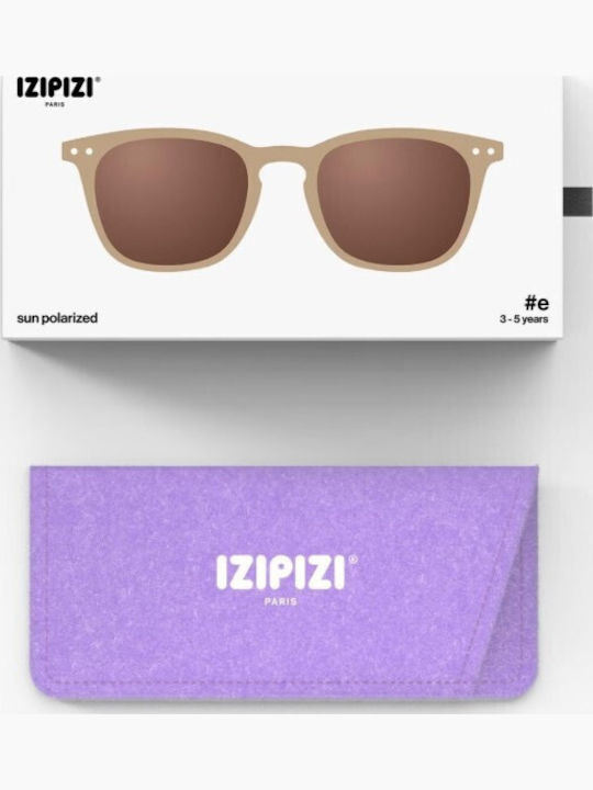 Izipizi Kids Sunglasses with Polarized Lens Beige for 3-5 Years
