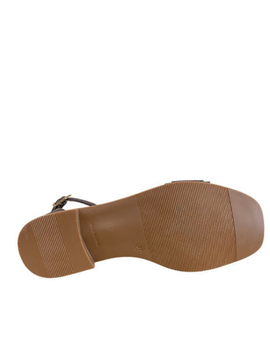 Doya Leder Damen Sandalen Braun 5891K