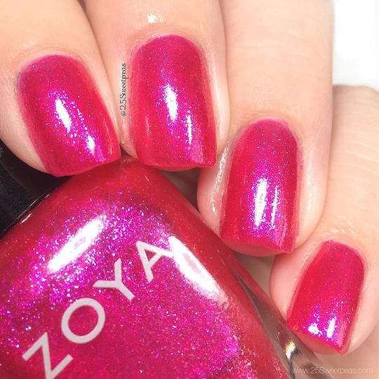Zoya Metallic Long Lasting Nail Polish Quick Dry Pink Tess 15ml
