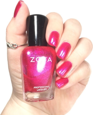 Zoya Metallic Long Lasting Nail Polish Quick Dry Pink Tess 15ml