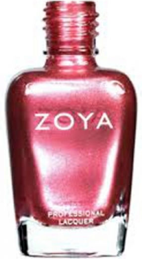 Zoya Metallic Long Lasting Nail Polish Quick Dry Pink Tess 15ml