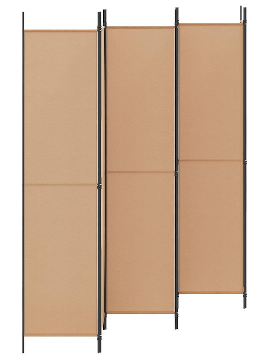 vidaXL Декоративен Параван Текстилен 300x220см