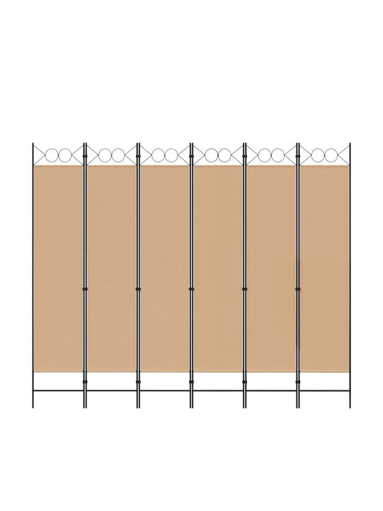vidaXL Διακοσμητικό Παραβάν Υφασμάτινο 240x200cm