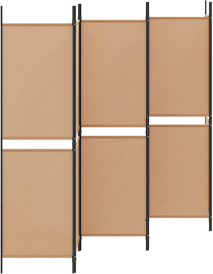 vidaXL Raumteiler Stoff 300x180cm