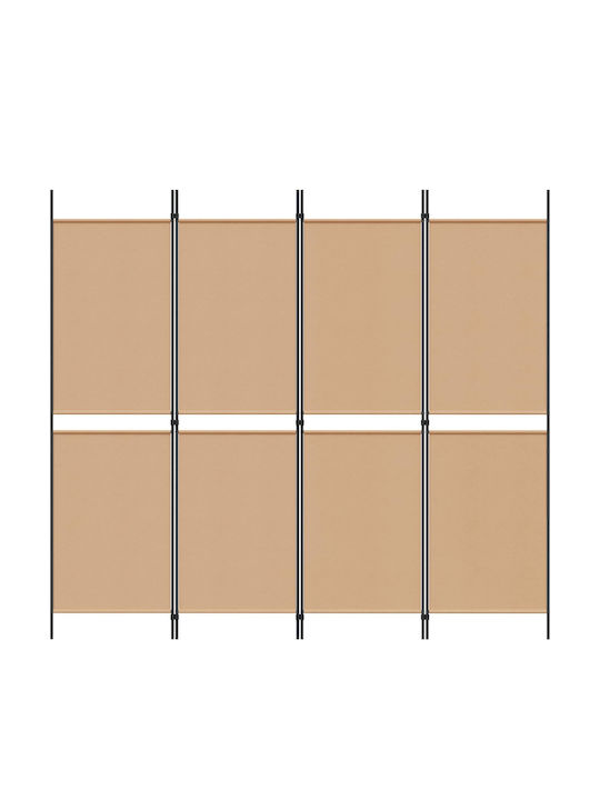 vidaXL Διακοσμητικό Παραβάν Υφασμάτινο 200x180cm