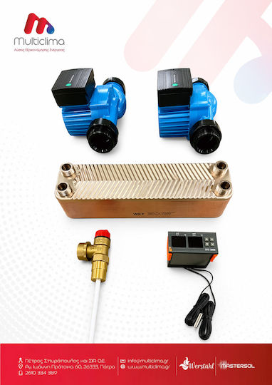 Werstahl Heizkörper Zirkulator Thermostat Ersatzteile Kit für Energieofen