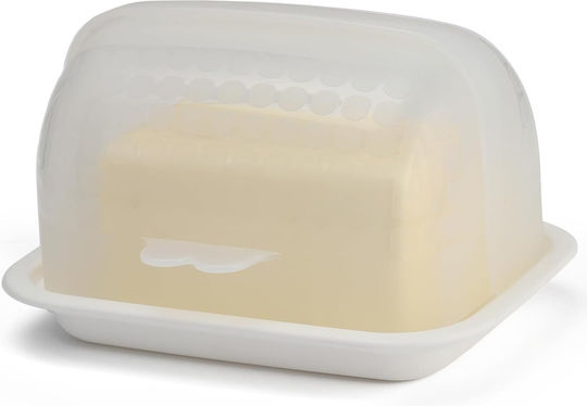 Butterdose Kunststoff Weiß 1pcs