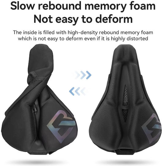 Rockbros Elastic Memory Foam Shock-absorbing Bicycle Saddle Cover