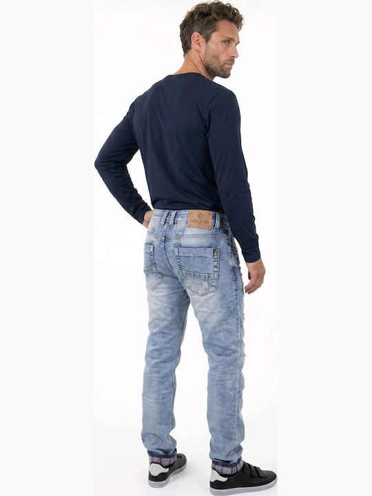 Men's Blue Jeans Pants A-PANTELONIA-341-IT01(J322)