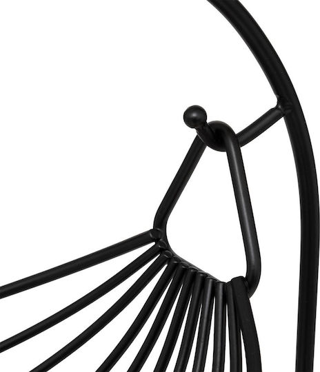 5Five Φρουτιέρα Μεταλλική 2 Επιπέδων Μαύρη 34.5x34.5x28εκ.