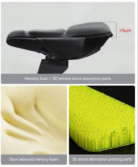 Rockbros Elastic Memory Foam Shock-absorbing Bicycle Saddle Cover