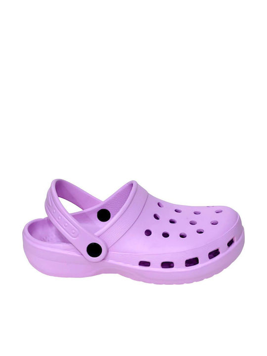 Thalassis Women Clogs Purple 634F-MOV