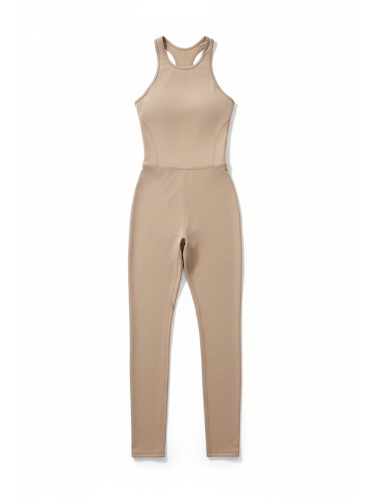 Women's One-piece Jumpsuit Sand