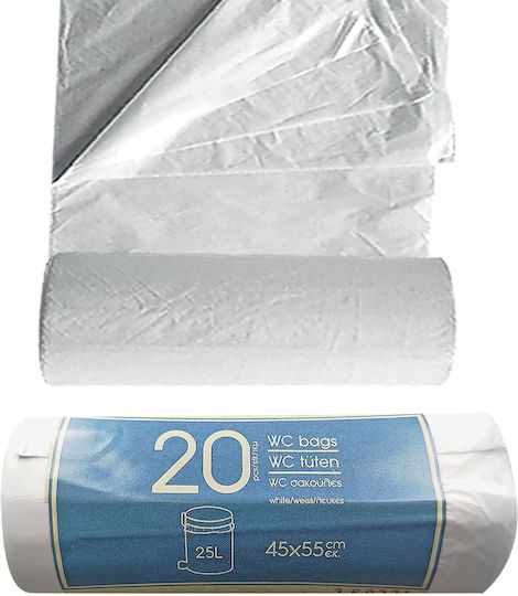 24home.gr Trash Bags 48x50cm White