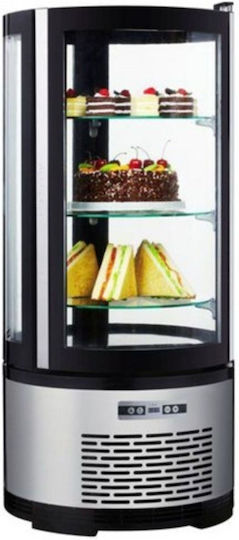 Fresh Fresh Kühlvitrine Mit Kapazität 105lt 48x48x103cm