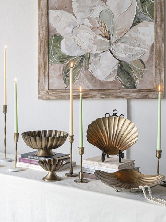 Artekko Solis Decorative Platter Metallic Gold 31.5x26.5x6cm